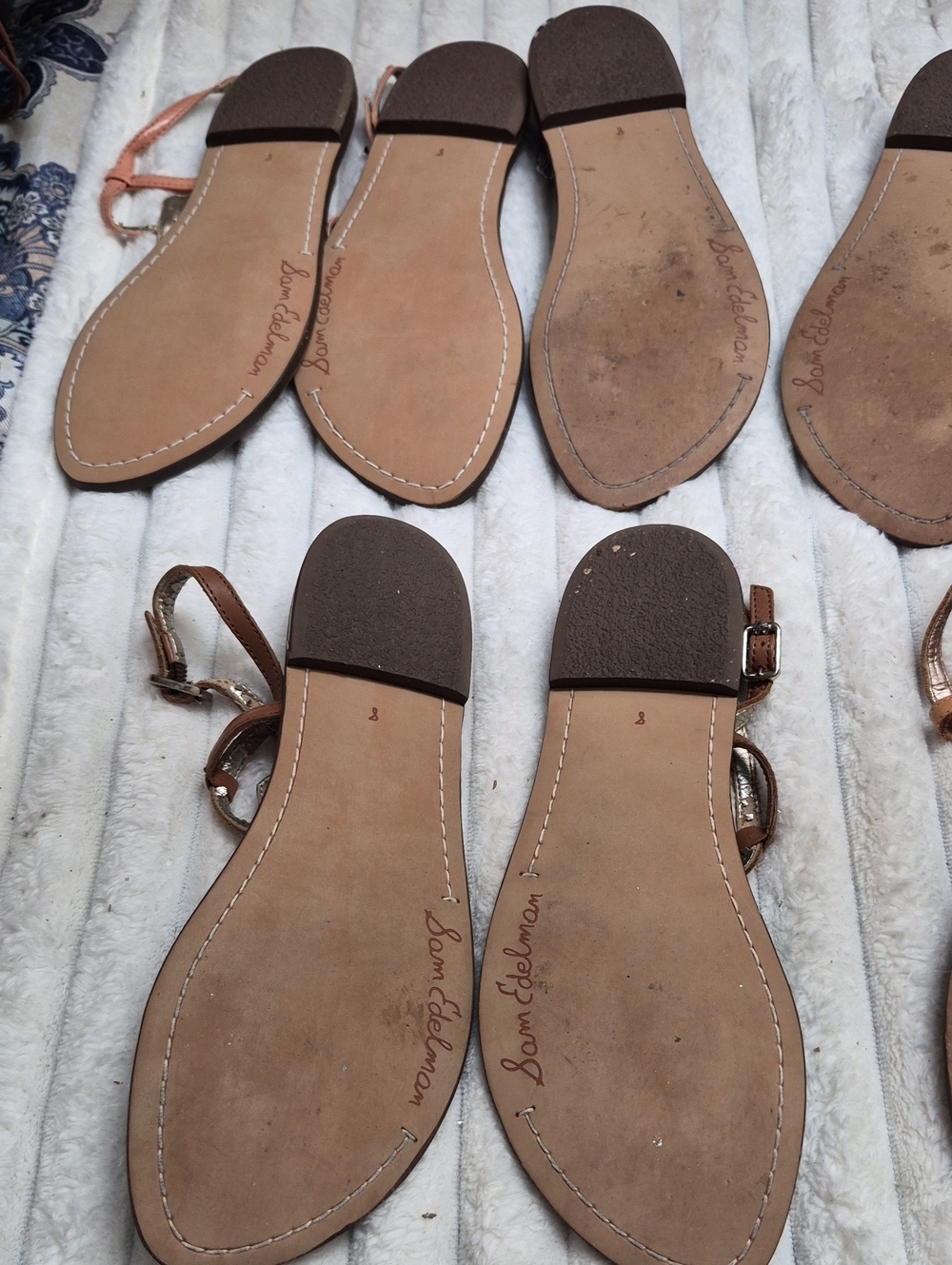 Lot Of 5 Sam Edelman Women's Sandals - Picture 13 of 15